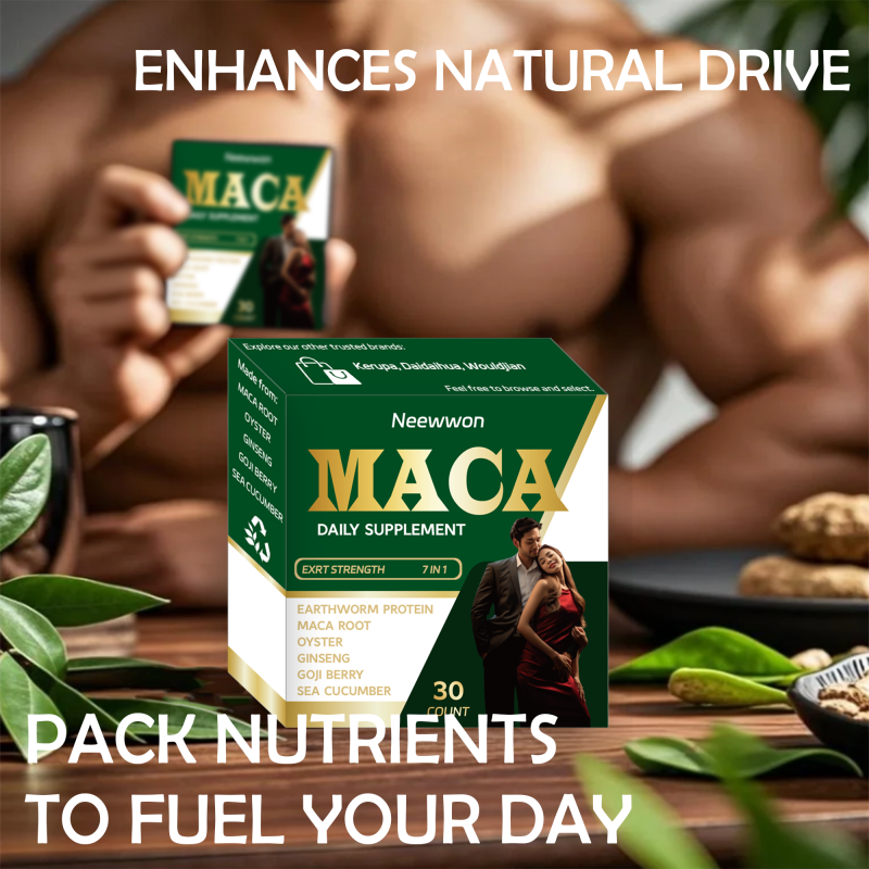 Maca Capsules Manufacturer - OEM Gluten Free Dietary