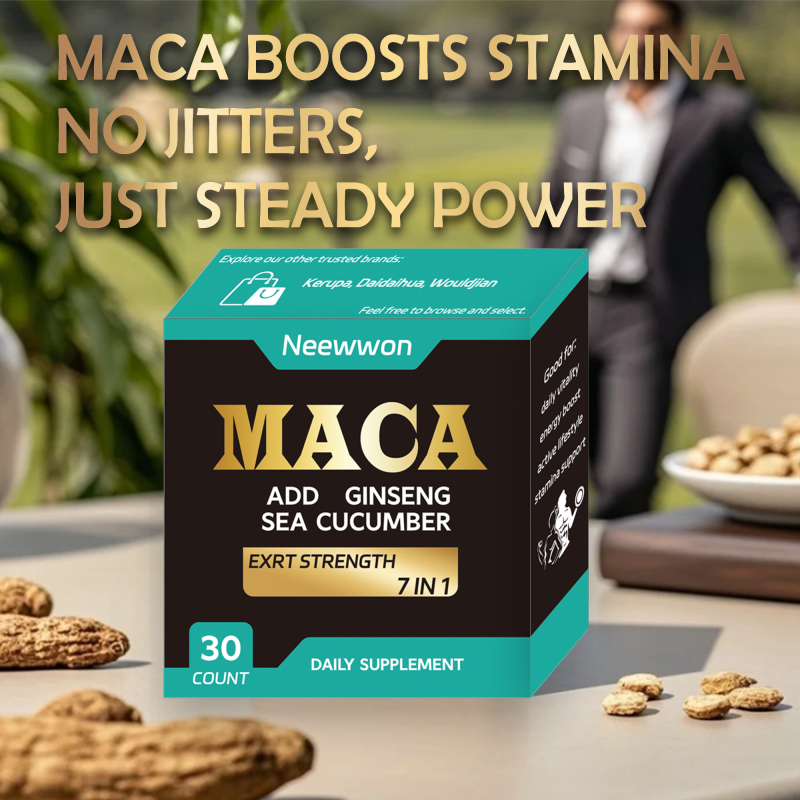 Maca Capsules Manufacturer - OEM Vegan Non GMO