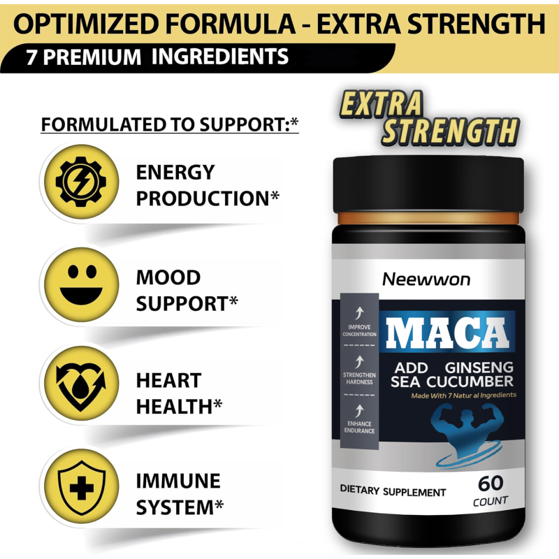 Maca Supplement Factory - OEM Vitality Workout Support