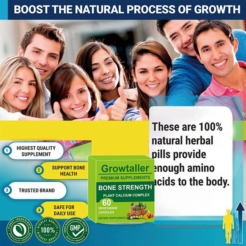 Bone Health Supplement Factory - OEM Natural Height Support