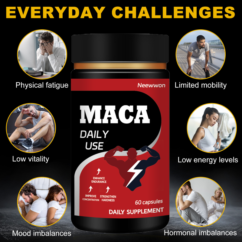 Maca Root Capsules Manufacturer - OEM Daily Fiber Supplement