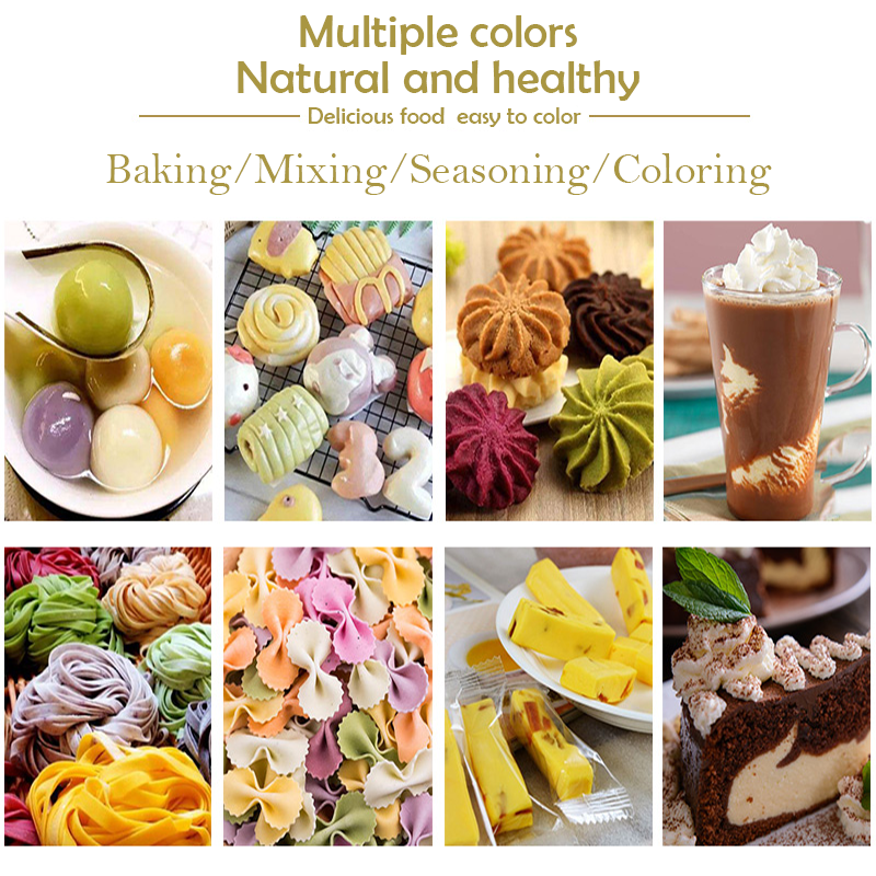 Vegetable Powder Factory - OEM Baking Drinks Coloring