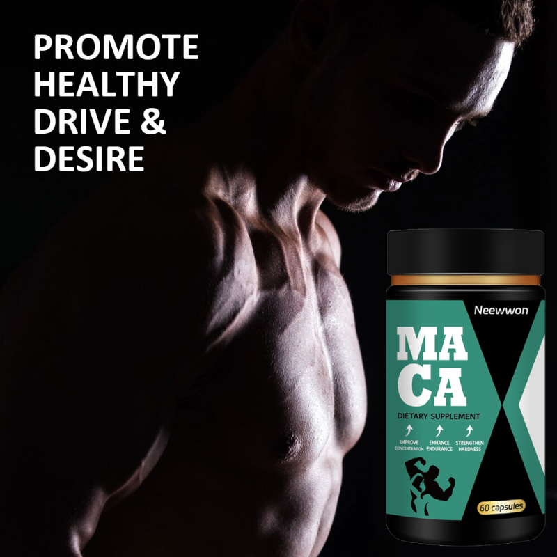 Maca Capsules Factory - OEM Fiber Dietary Wellness