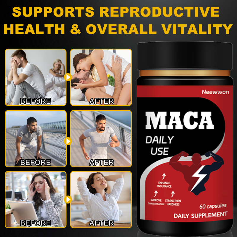 Maca Root Capsules Manufacturer - OEM Daily Fiber Supplement
