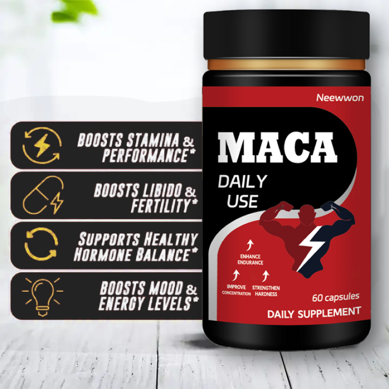 Maca Root Capsules Manufacturer - OEM Daily Fiber Supplement