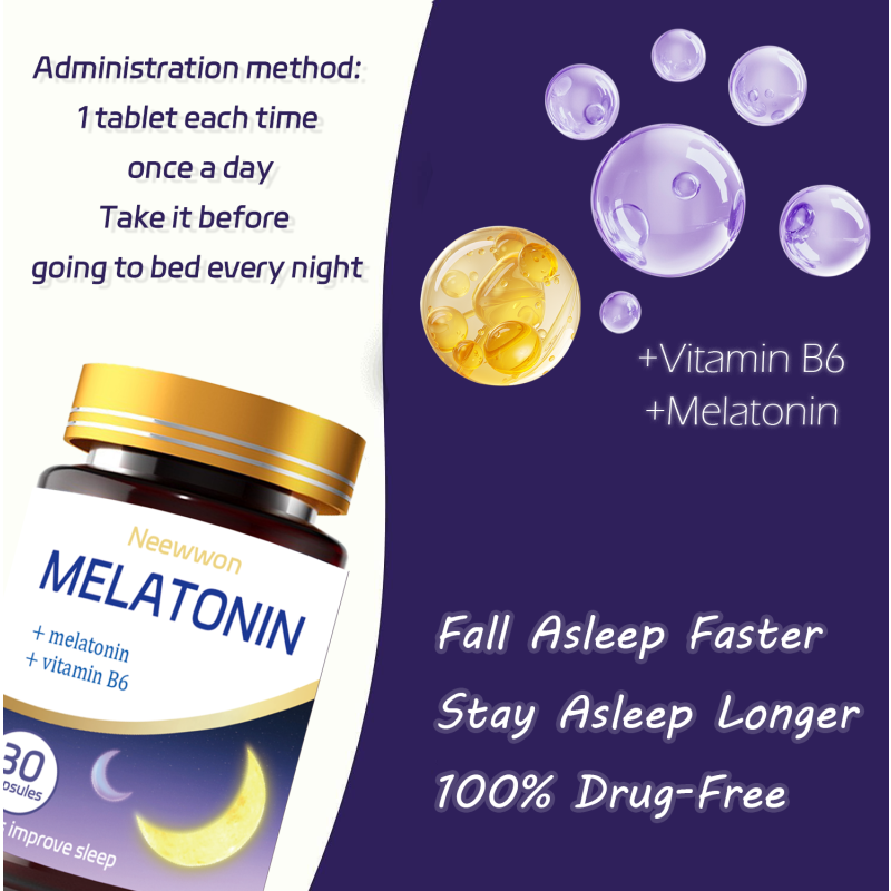 Melatonin Softgel Manufacturer - OEM Sleep Regulate Supplement