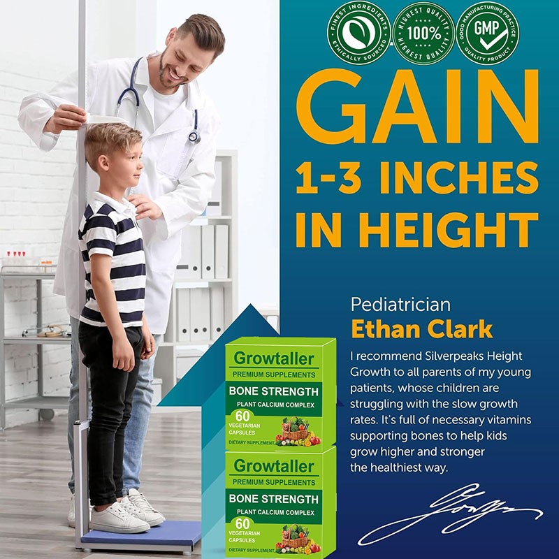 Bone Health Supplement Factory - OEM Natural Height Support