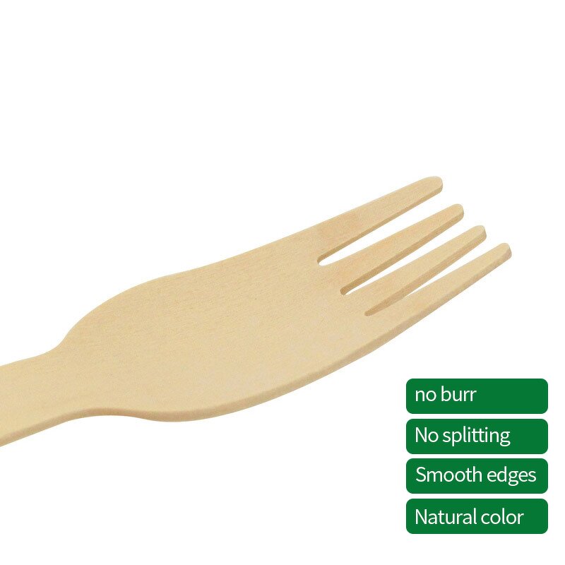 Disposable Spoon Knife Fork Factory - OEM 160mm Degradable Western Food Set