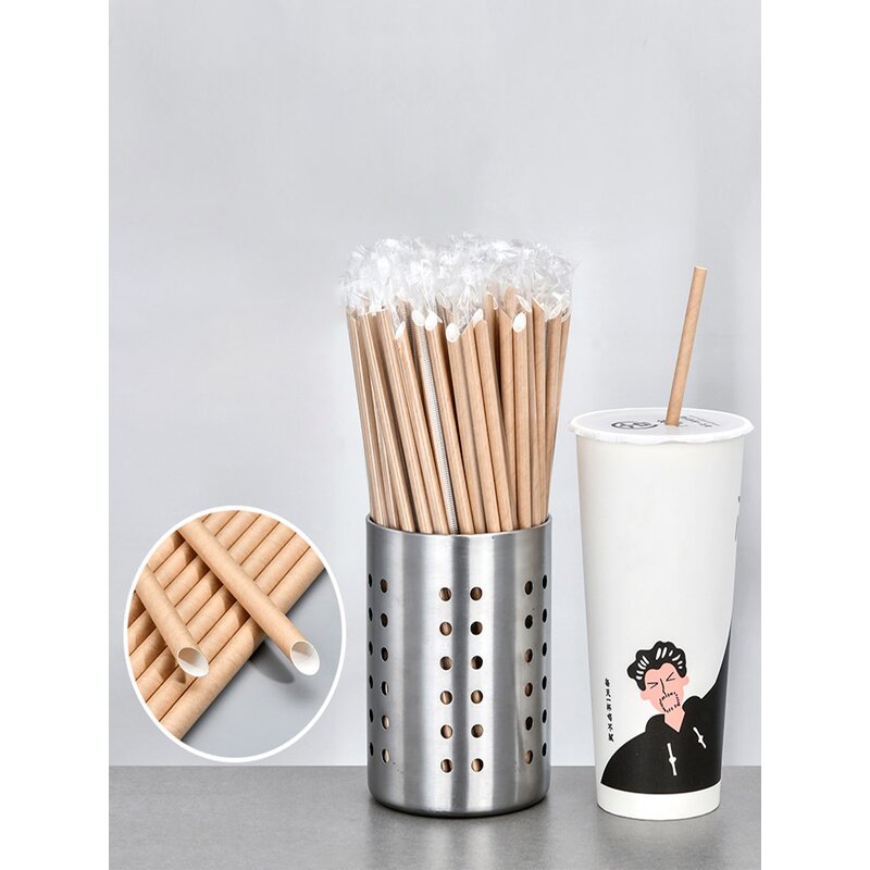 Paper Straw Manufacturer - OEM Customizable Thickened Single Independent Packaging