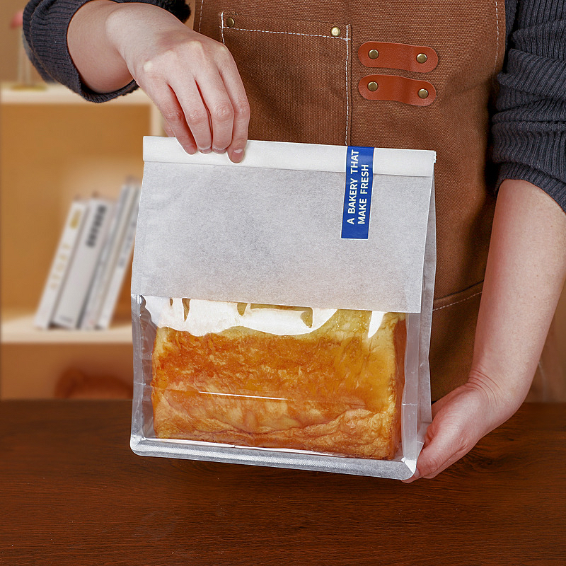 Ziplock Plastic Bag Manufacturer - OEM 450g Transparent PP/PE for Home Baking