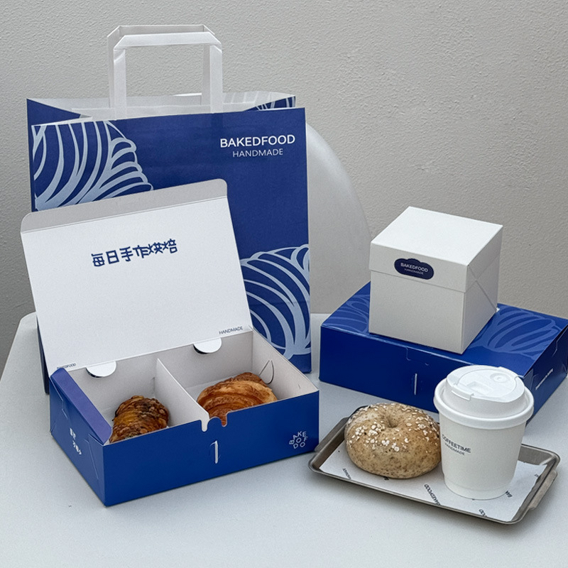 Cardboard Takeaway Box Supplier - OEM Trendy Commercial Bakery Vanishing Printing