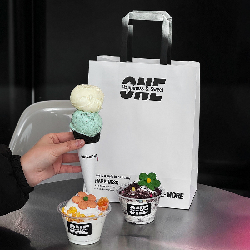 PET Plastic Cup Manufacturer - OEM Handmade 90mm for Mini Rice Cone Taro