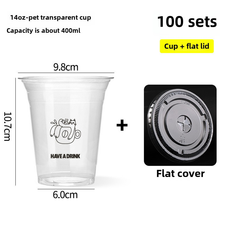 PET Plastic Cup Supplier - OEM High Transparency Single Wall Disposable Cups