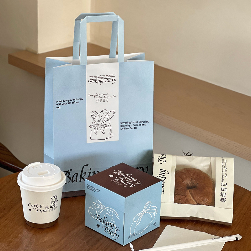 Corrugated Cake Box Manufacturer - OEM Mini 2-inch for Baked Desserts UV Logo