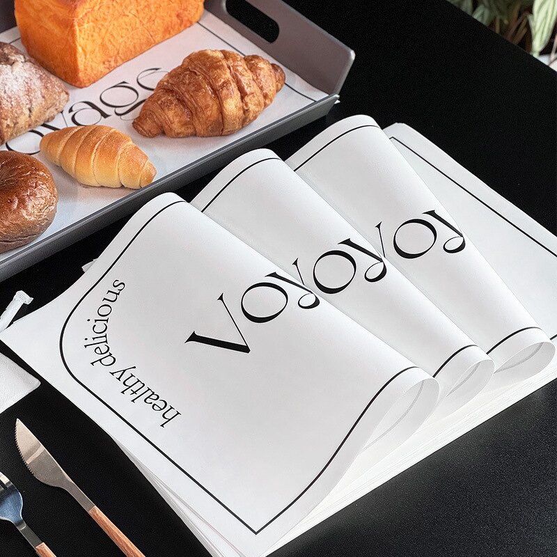 Food Wrapping Paper Factory - OEM Custom Printed Greaseproof Wax Coated Sheets