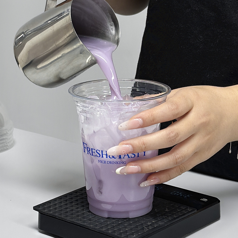 Disposable PET Cup Factory - OEM 98mm Single Wall for Cold Drinks Milk Tea