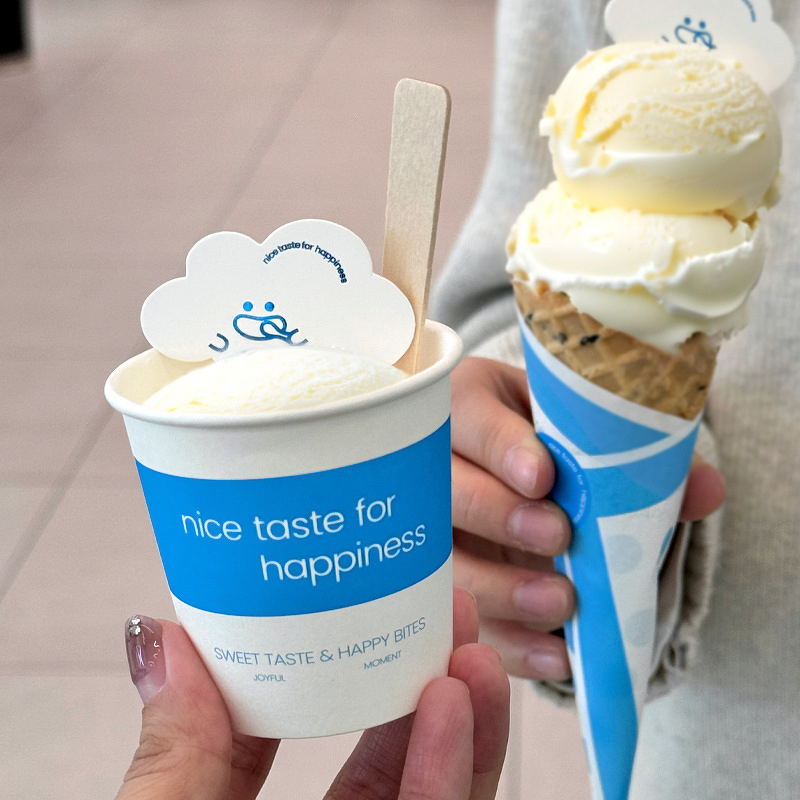 Eco Ice Cream Cups Manufacturer - OEM Custom 4oz Single Wall Biodegradable