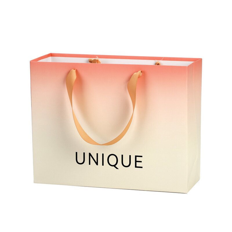 Kraft Shopping Paper Bag Factory - OEM Custom Design Fancy GSM Item Time