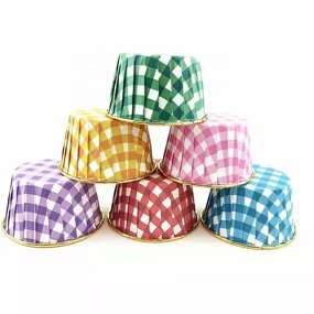 Paper Cake Cups Manufacturer - OEM Manufacture White Disposable Greaseproof Mold