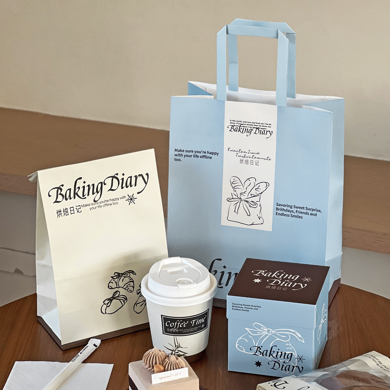 Corrugated Cake Box Manufacturer - OEM Mini 2-inch for Baked Desserts UV Logo