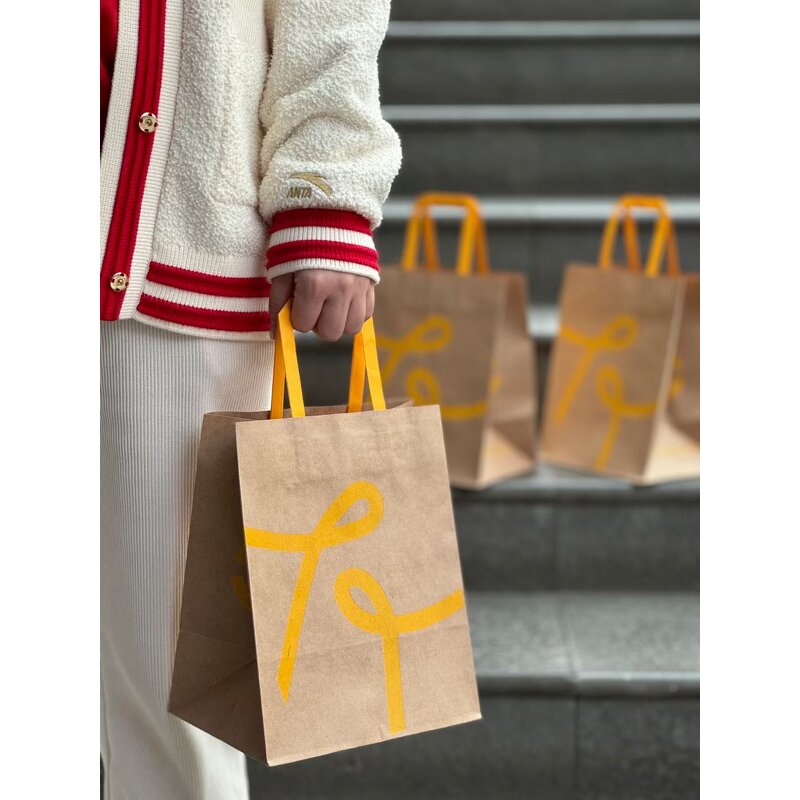 Kraft Paper Bag Factory - OEM Custom Logo Printed for Clothing Pizza Coffee