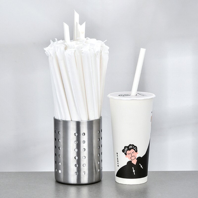 Paper Straw Manufacturer - OEM Customizable Thickened Single Independent Packaging