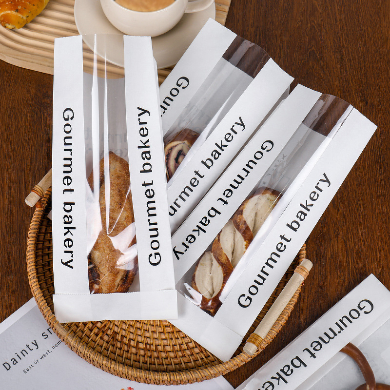 Bread Packaging Bag Factory - OEM European Style Casual Alkaline Water Window
