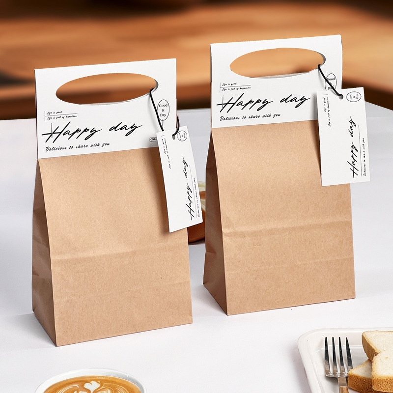 Food-Grade Kraft Paper Bag Manufacturer - OEM Handmade Alkaline Water Card Head