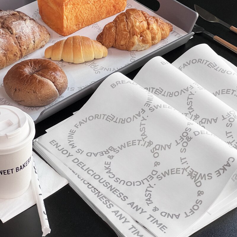 Waxed Paper Supplier - OEM Food Grade Pe Wax Burger Wrap Paper Customize