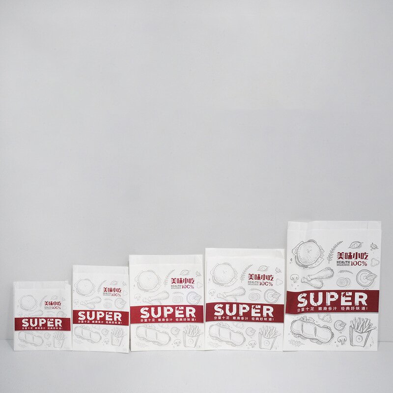 Paper Hamburger Box Supplier - OEM 2023 Wholesale Fried Chips Fast Food Packaging