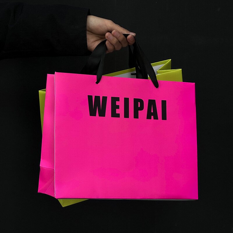 Euro Tote Paper Bag Manufacturer - OEM Luxury Customized Kraft with Logo Handle