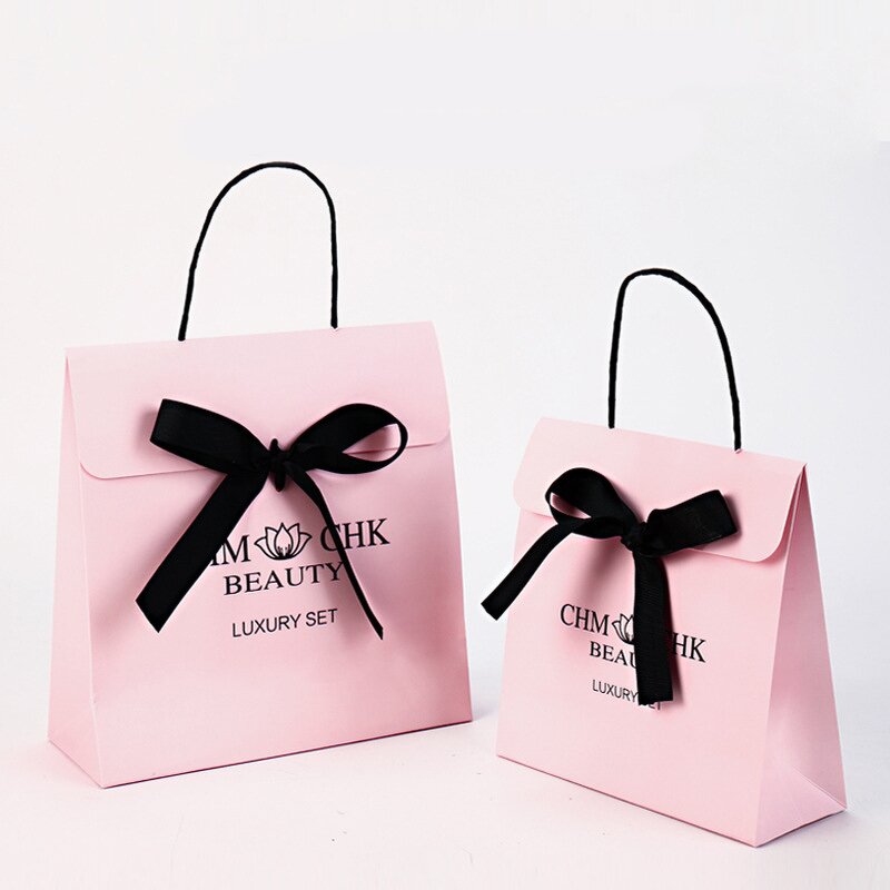 Luxury Paper Bag Factory - OEM Wholesale Custom Printed Logo White Retail