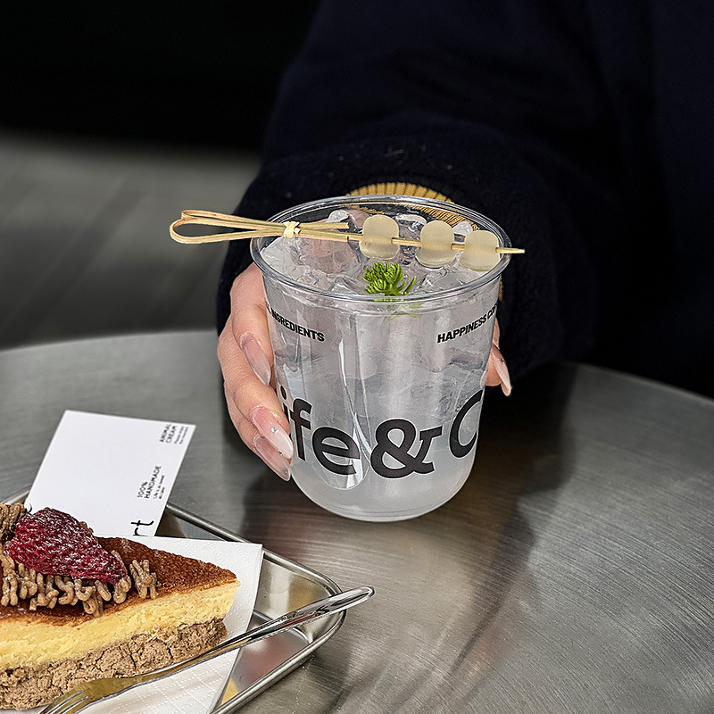 Disposable Plastic Cups Supplier - OEM Customized 90mm Transparent Commercial Lid