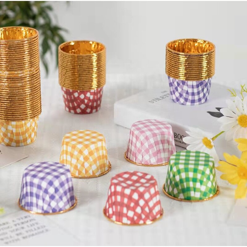 Paper Cake Cups Manufacturer - OEM Manufacture White Disposable Greaseproof Mold