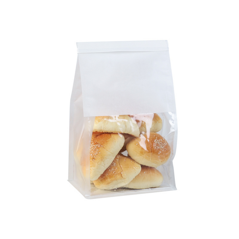 Ziplock Plastic Bag Manufacturer - OEM 450g Transparent PP/PE for Home Baking