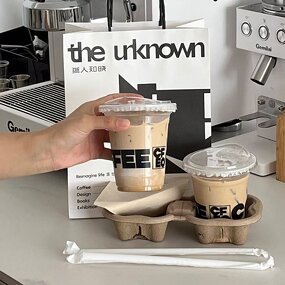 Clear Plastic Cup Manufacturer - OEM Custom Printed Single Wall Cup Lid 12-24oz