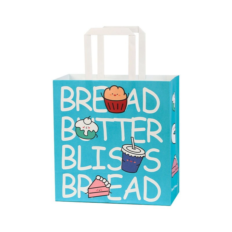 Bread Packaging Bag Factory - OEM Baking Tote Croissant Bagel Kraft Recyclable