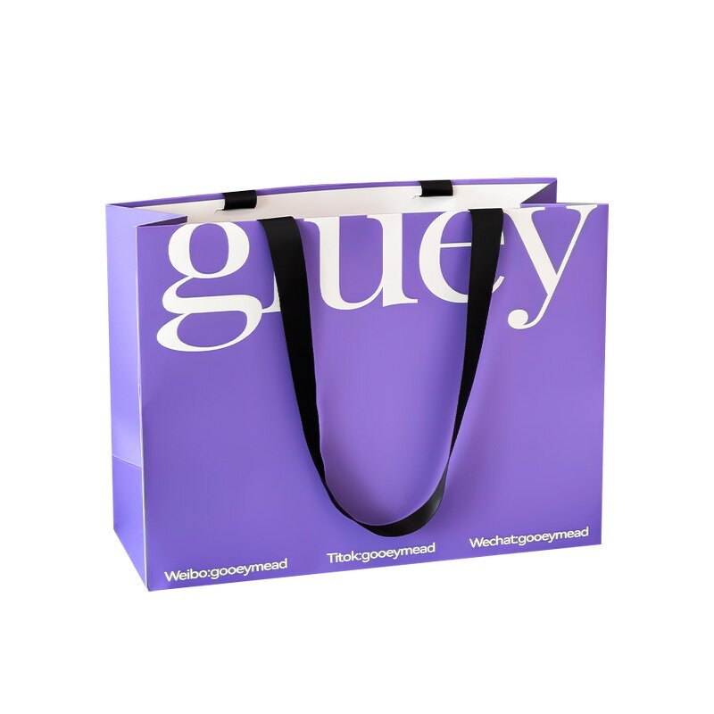 Eco-Kraft Paper Cloth Bag Factory - OEM Custom Logo Printed Garment Perfume Bag