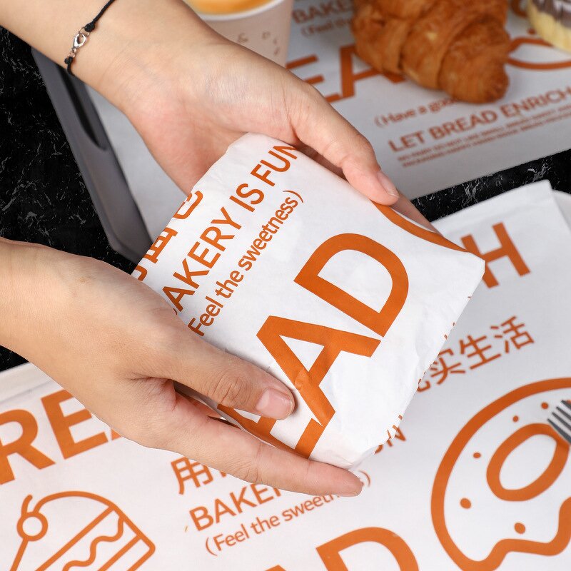 Wax Deli Paper Supplier - OEM Custom Printed Food Grade Sandwich Burger Wrap