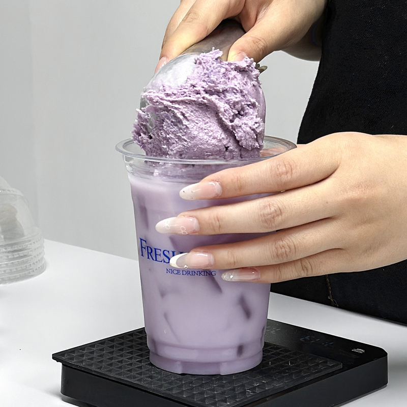 Disposable PET Cup Factory - OEM 98mm Single Wall for Cold Drinks Milk Tea