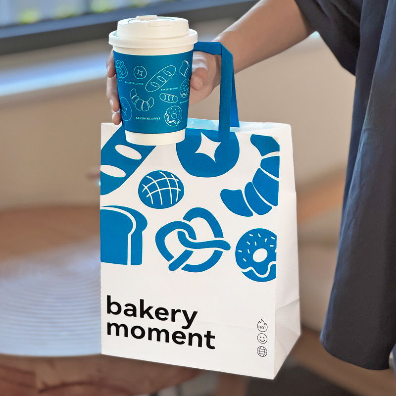 Kraft Tote Bag Manufacturer - OEM Custom Screen Printed Recyclable Double Cup