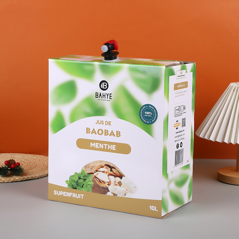 Corrugated Color Boxes Factory - OEM Factory Custom 10L for Liquid Food Packaging