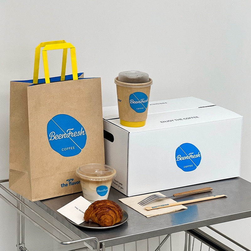 Single Wall Kraft Paper Cup Manufacturer - OEM Custom Disposable Thickened PLA Lid