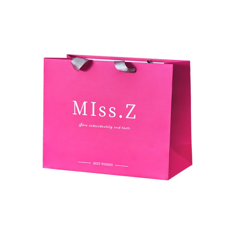 Paper Shopping Bags Supplier - OEM Factory Reusable Custom Printed with Logo