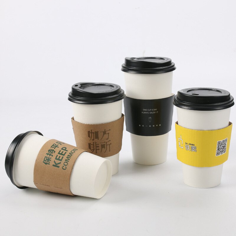 Kraft Paper Cups Supplier - OEM Wholesale Cold Hot Drink Corrugated Insulation