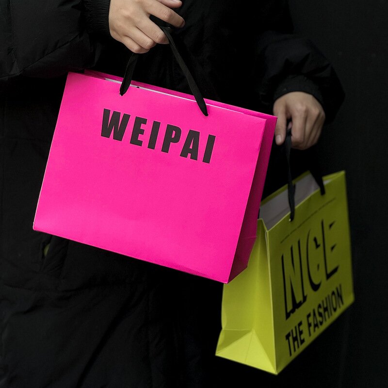 Euro Tote Paper Bag Manufacturer - OEM Luxury Customized Kraft with Logo Handle