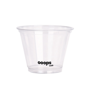 Black Iced Coffee Cup Factory - OEM Disposable Single Wall Thickened PET American