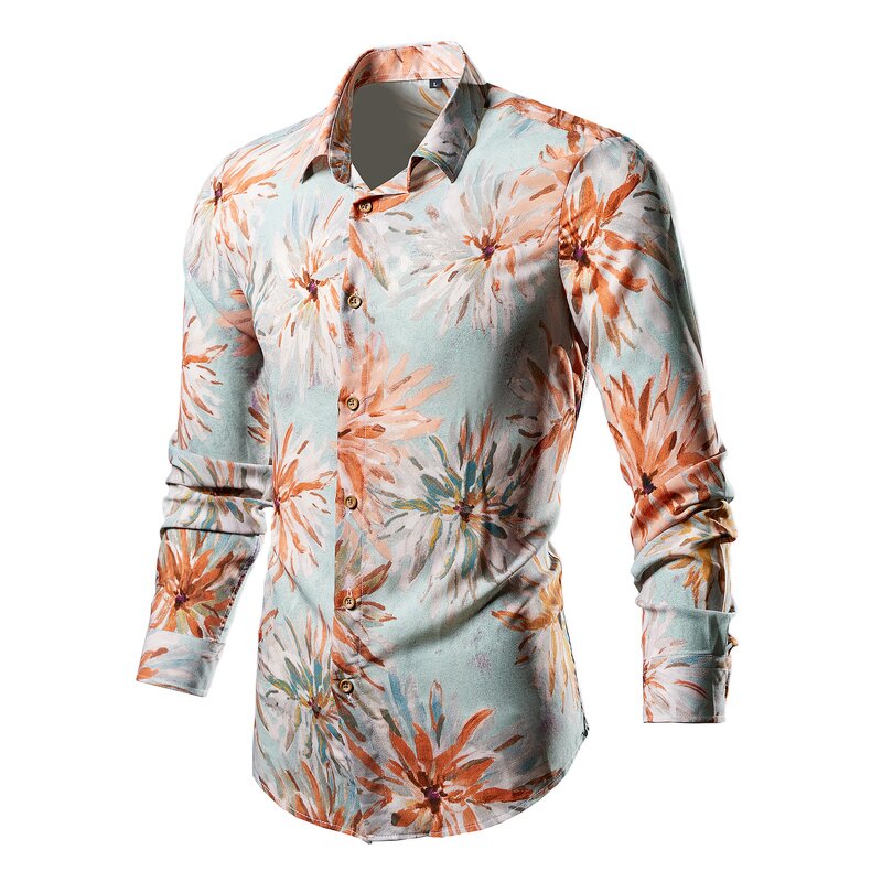 Men's Shirt Manufacturer - OEM Classic 100% Polyester Long Sleeve