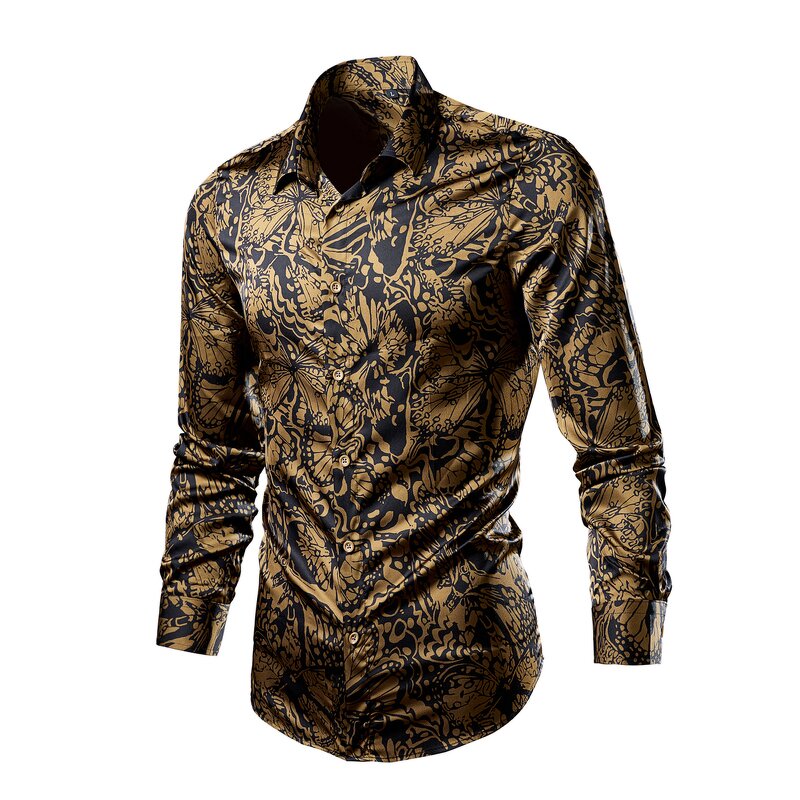 Men's Shirt Manufacturer - OEM Classic 100% Polyester Long Sleeve
