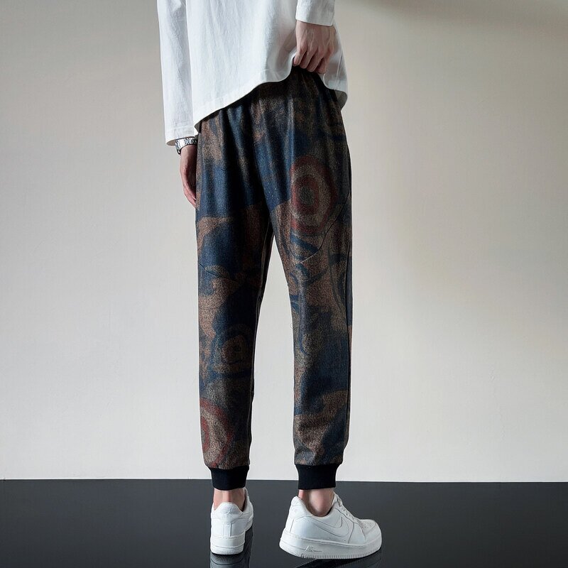 Men's Pants Factory - OEM Stretch Colorful Mid Waist Loose